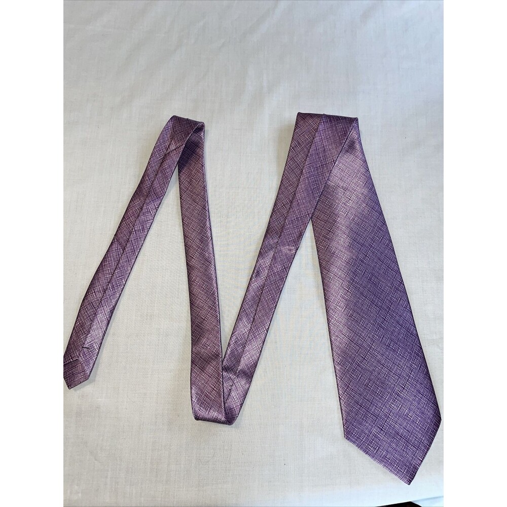 WangZhongWang Dress Tie Men’s Purple 100% Polyester Designer